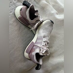 Adidas Lightweight Knit Running Sneakers - Orchid Tint